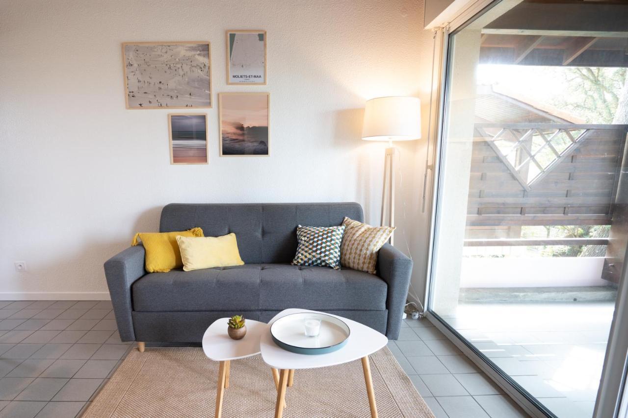 Chaleureux Appartement A 500M De L'Ocean Et 150M Du Golf Moliets-Plage Exterior foto